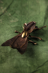 Postmodernist Brass Fly Ashtray